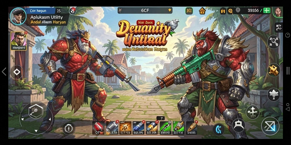 Tampilan antarmuka 6CF yang modern dan fungsi Utility yang praktis.