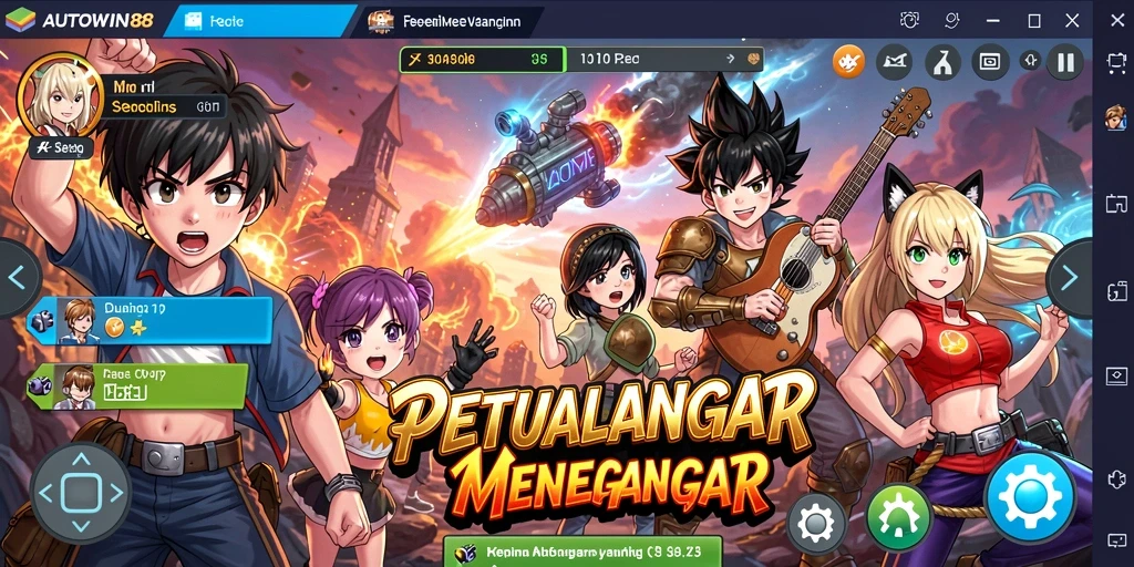 Tampilan gameplay AUTOWIN88 yang seru dan penuh aksi.