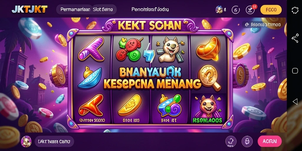 Tampilan gameplay JKTJKT yang menarik dan penuh warna.