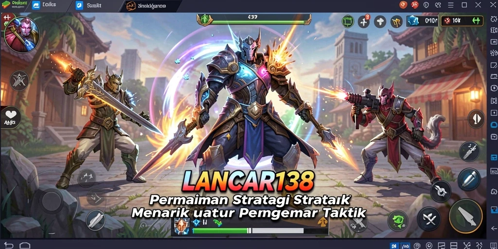 Screenshot gameplay LANCAR138 yang menunjukkan strategi dan taktik dalam permainan.