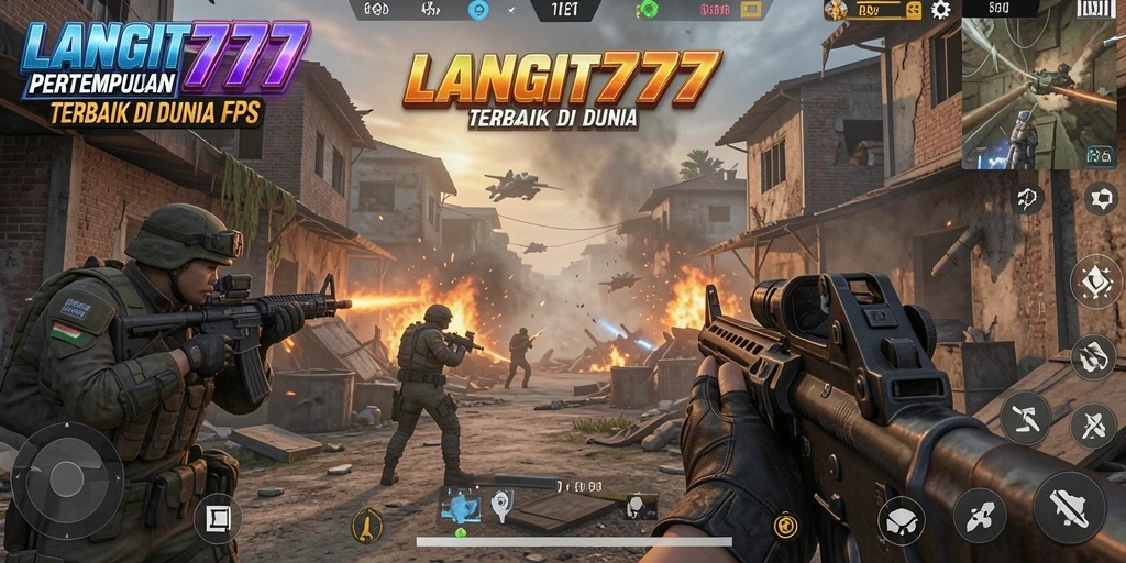Gambaran gameplay LANGIT777 menampilkan aksi intens dan grafis yang menakjubkan.