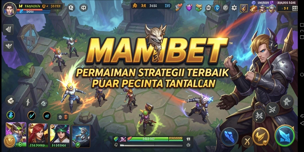Gameplay MAMIBET yang intens dan strategis penuh tantangan.