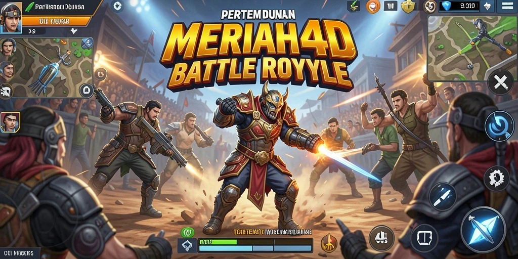 Tangkapan layar gameplay <strong>MERIAH4D</strong> yang mendebarkan selama pertarungan.