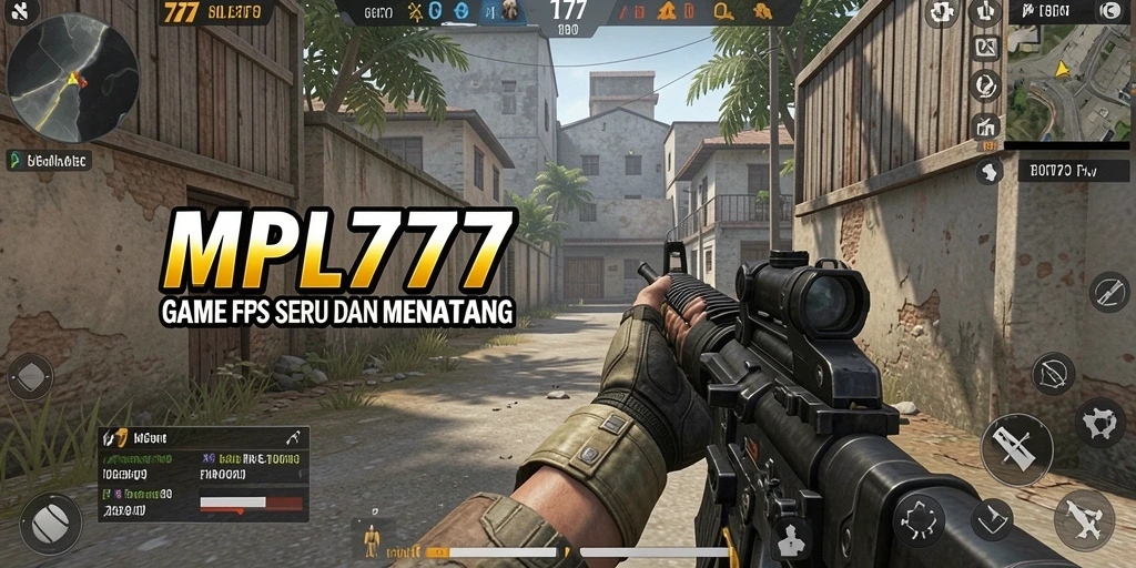 Screenshot gameplay MPL777 dengan aksi tembak-menembak yang seru.