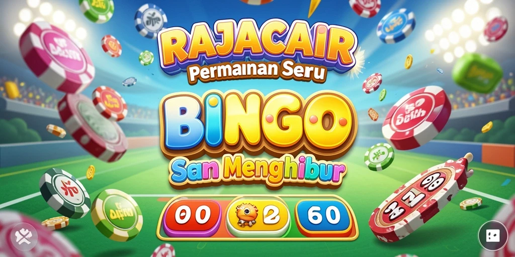 Tampilan gameplay RAJACAIR dengan keseruan bermain Bingo.