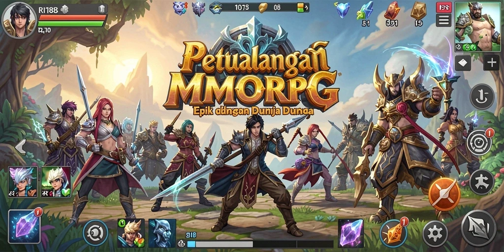 Gameplay epik RI188 yang penuh petualangan dan aksi.