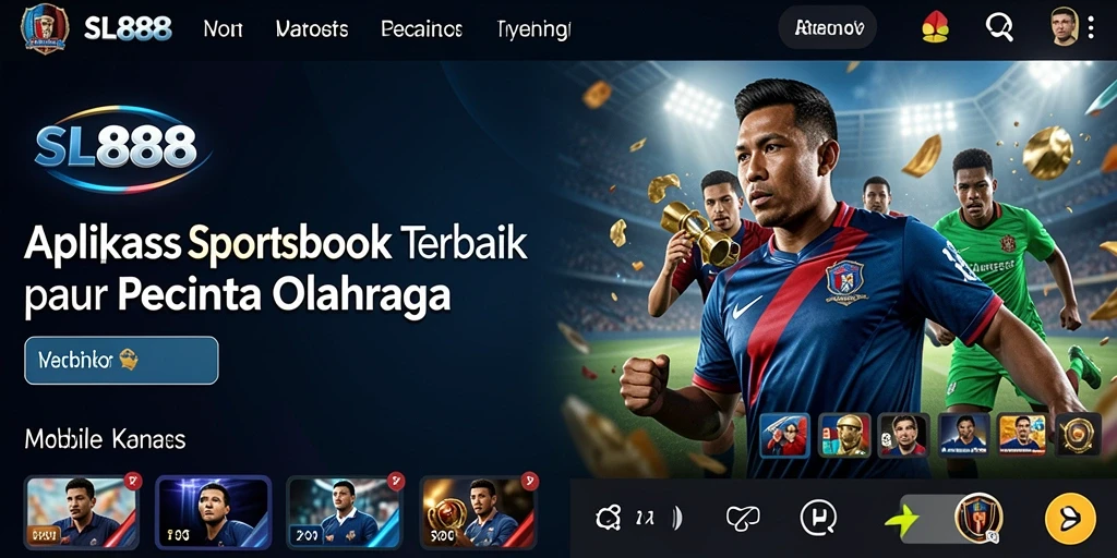 Tampilan gameplay interaktif dan menarik dari SL888 Sportsbook.