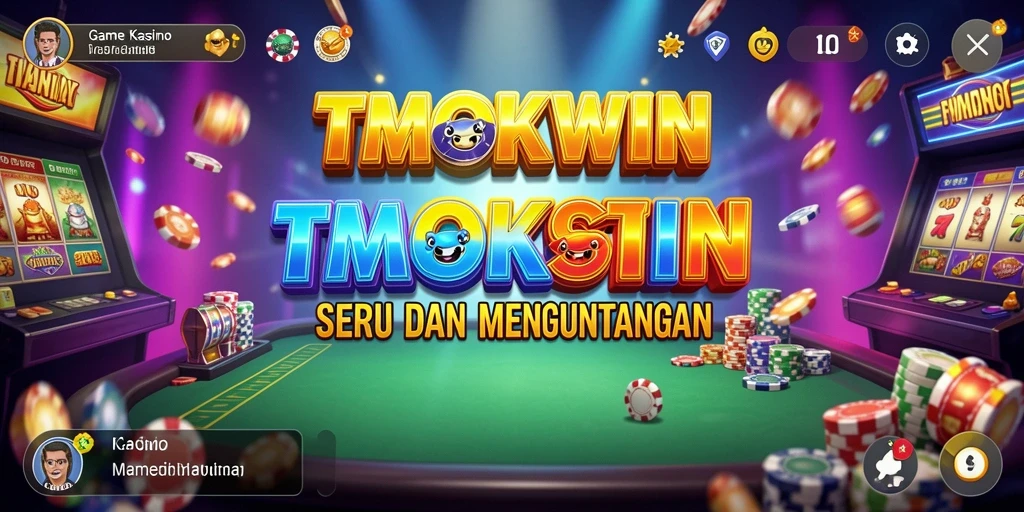 Screenshot utama TMOKWIN menampilkan gameplay Kasino yang mengasyikkan.