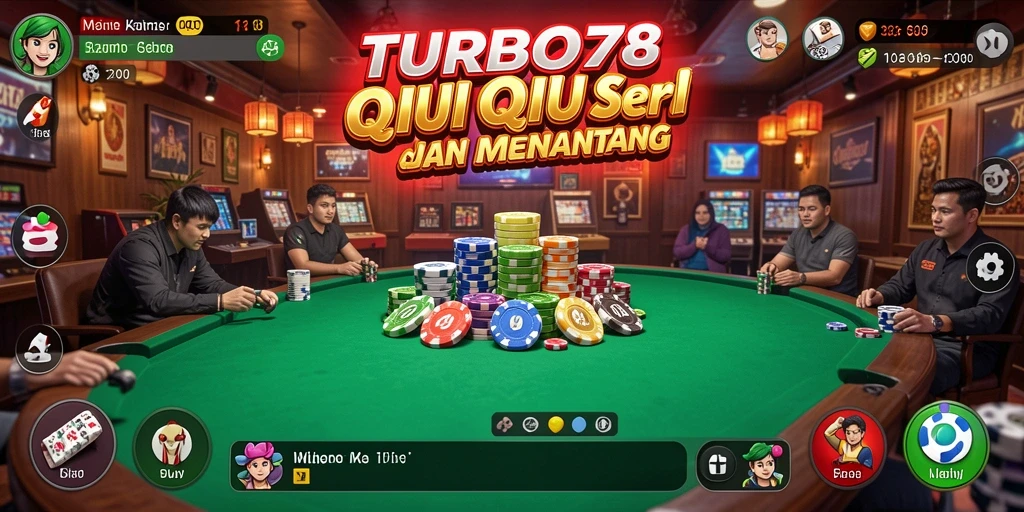 Screenshot utama TURBO78 menampilkan gameplay QiuQiu yang menarik.