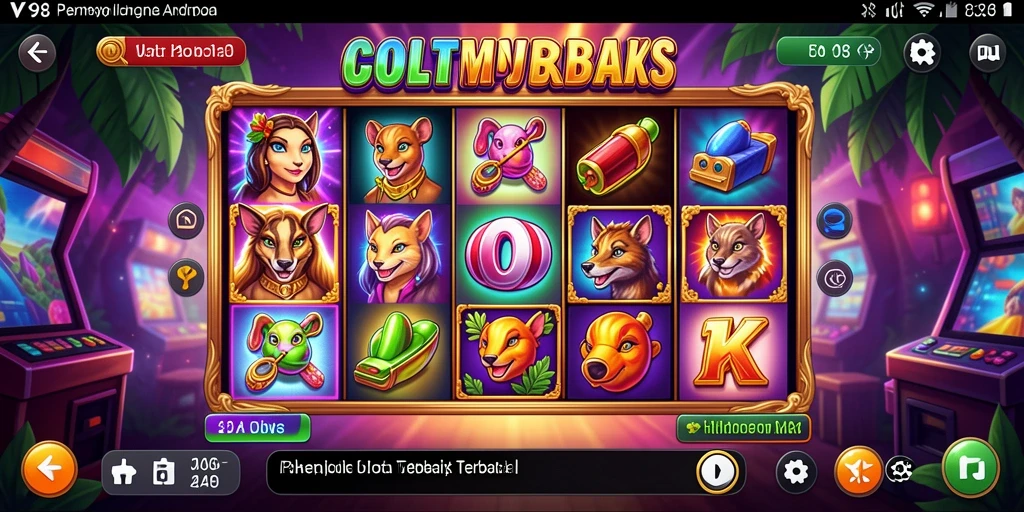 Screenshot V98 menunjukkan gameplay Slot yang memukau dan menghibur.