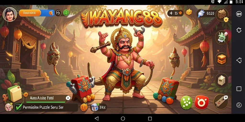 Gameplay seru WAYANG88 dengan elemen budaya Indonesia.
