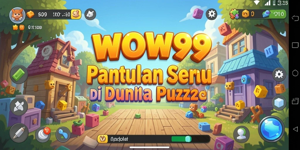Tampilan gameplay seru dan menantang dari WOW99.